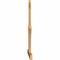Ekena Millwork Richland Rough Sawn Timber Gable Bracket, Western Red Cedar, 96"W x 56"H x 2"D x 4"F, 14/12 Pitch GBW096X56X0204RIC00RWR - alternate 4